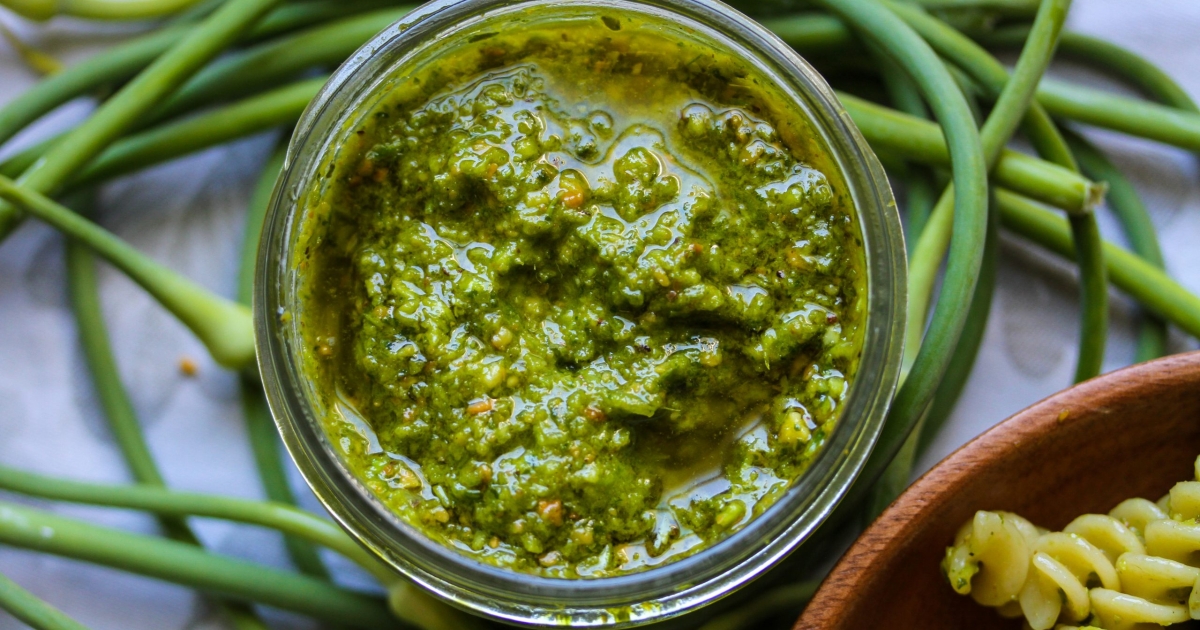 Garlic Scape Pesto FRESHFARM