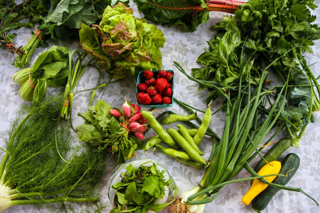 The FRESHFARM Pop-Up Food Hub delivers fresh local food directly from farmers to community partners like Food & Friends