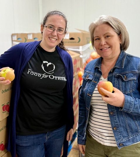 Brittany Marteney and Alaina Missbach of Food for Others