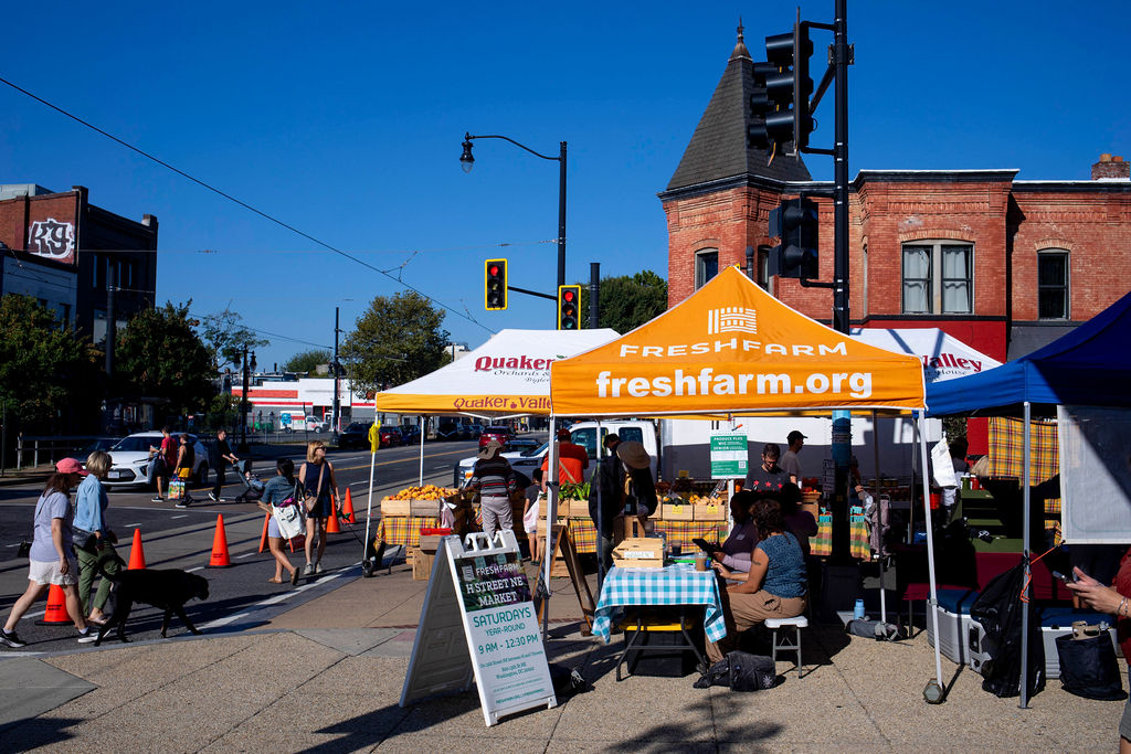 Swing by the Market Info Tent and ask market staff what's new that day. 