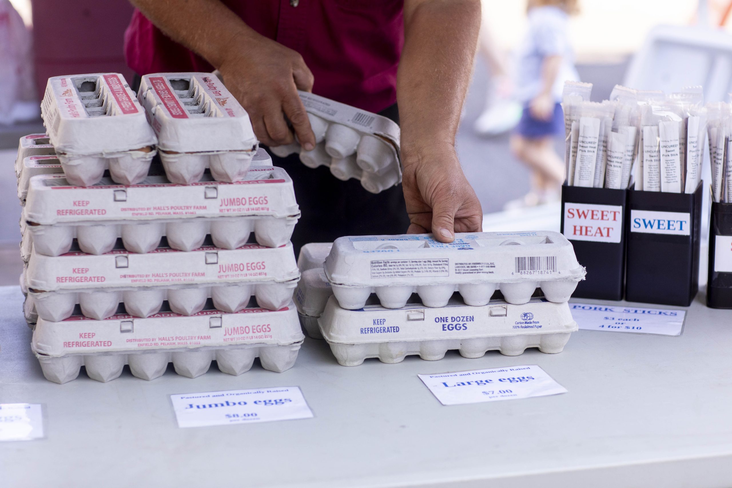 Farmers markets offer more than just fruits and veggies. Find meat, eggs, cheese, dairy, prepared foods and more. 